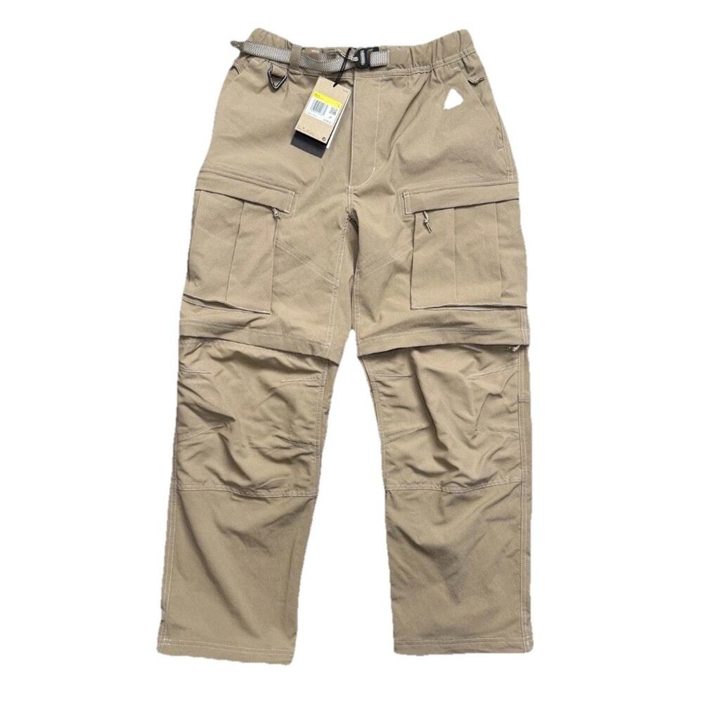 Nike ACG Mens Smith Summit Convertible Cargo Pants Size S - Khaki FN0428-247 NEW
